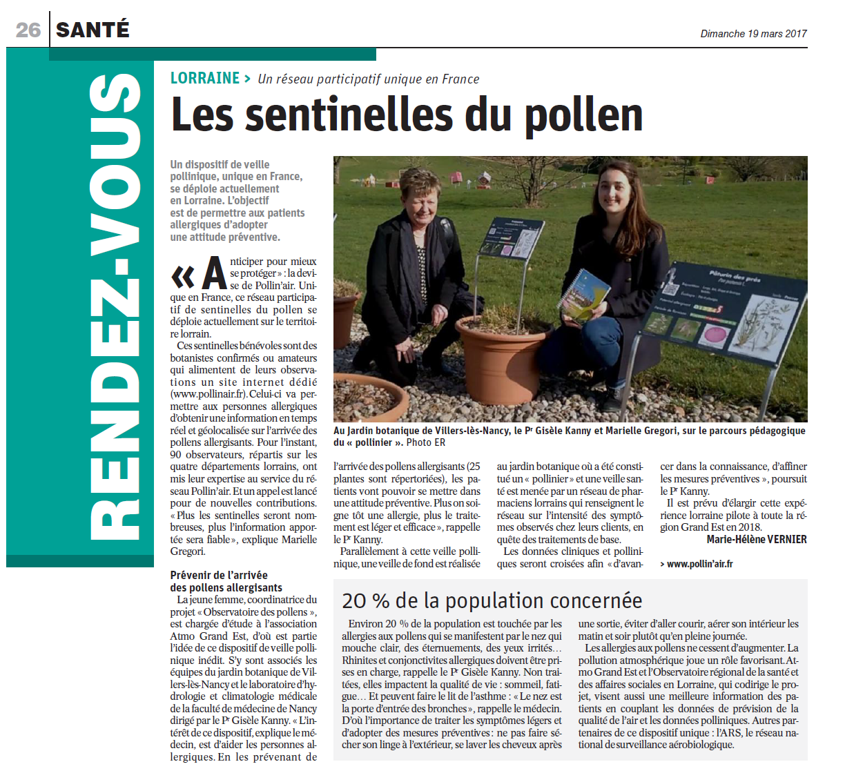 Est Républicain, 19.03.2017.
