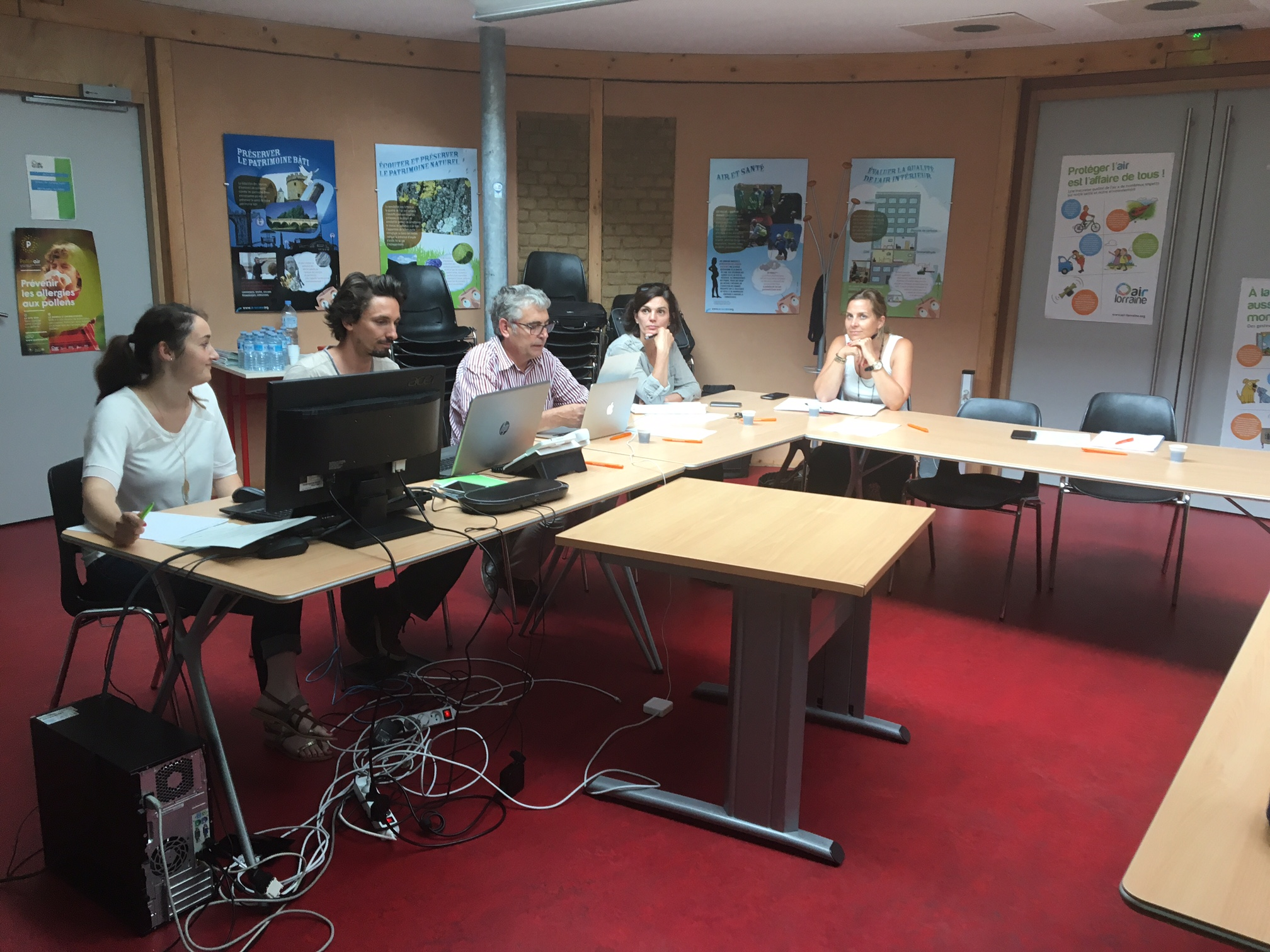 Réunion Pollinair partenaires 1